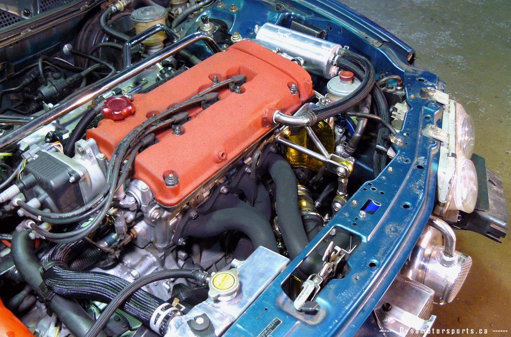 Honda breather setup #5